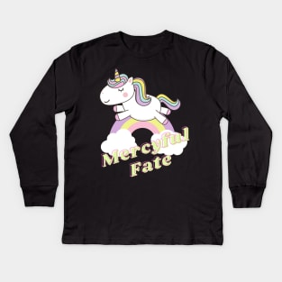 mercyful fate ll unicorn Kids Long Sleeve T-Shirt